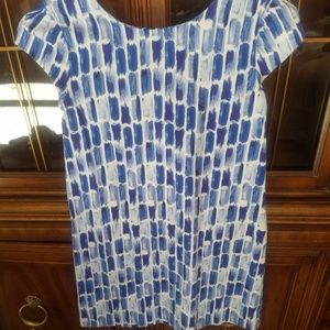 Keyhole back cap sleeve summer dress